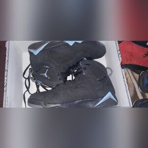 Jordan 7 Black Chambray